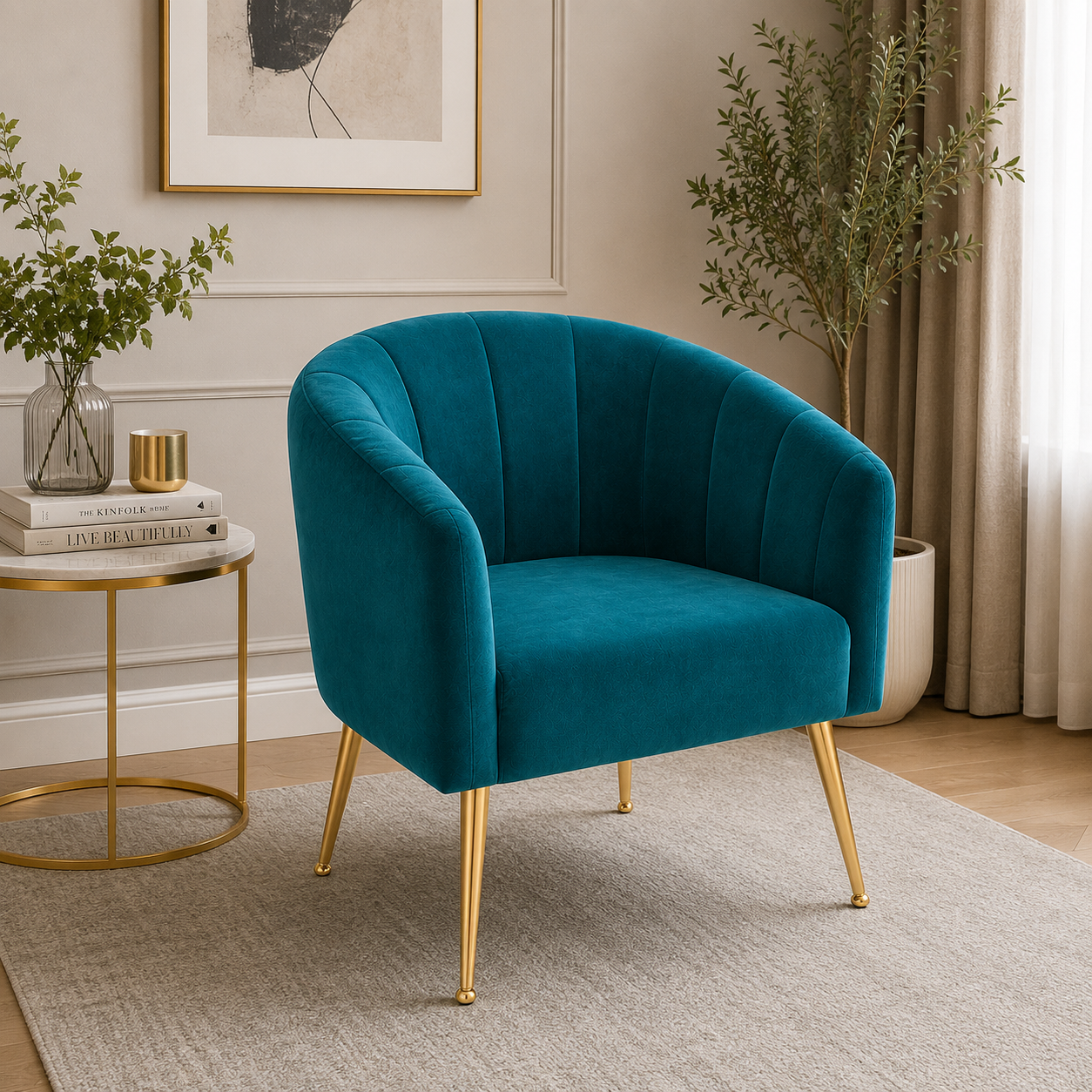 Prescott Chair shown in an interior setting