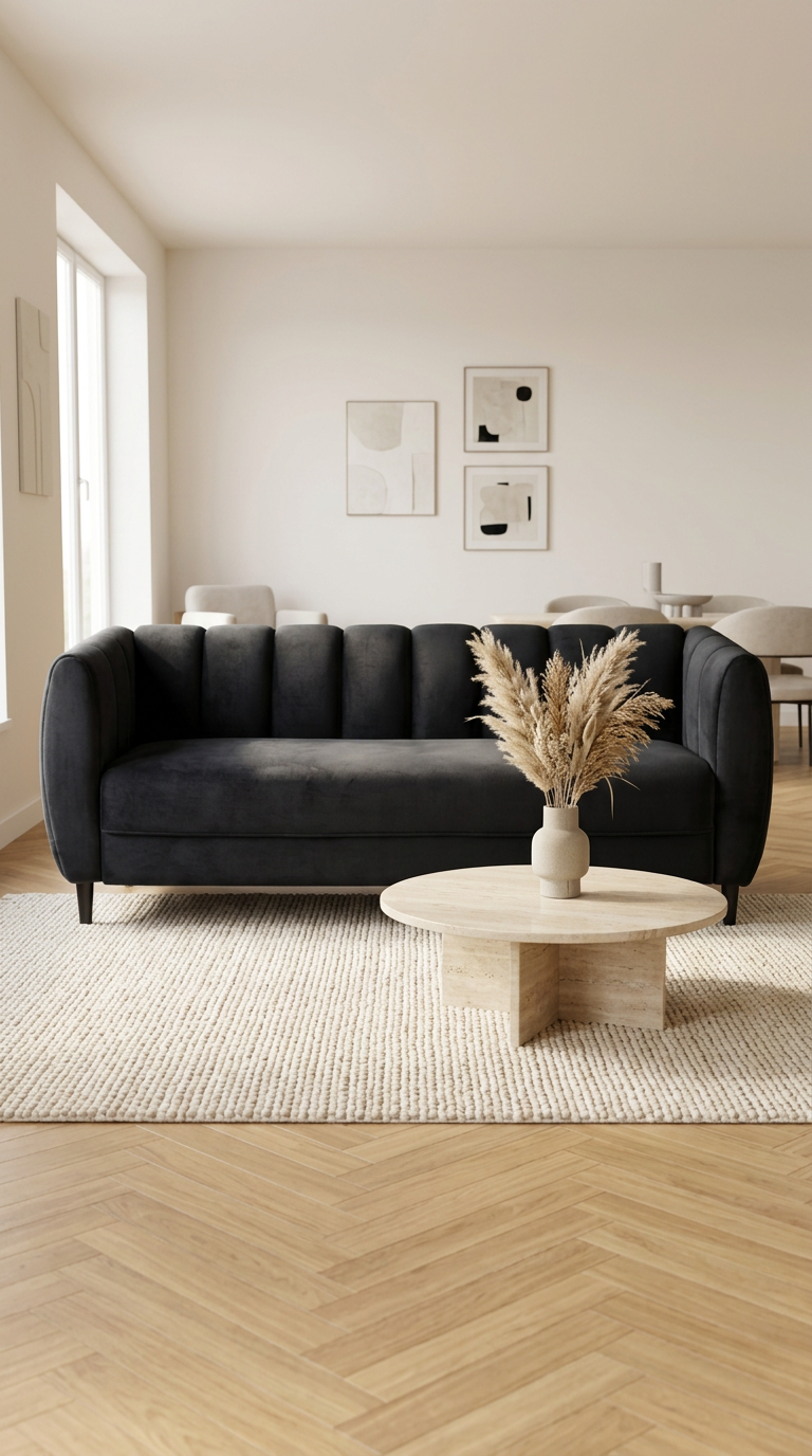 Marlow Channel Sofa shown in an interior setting