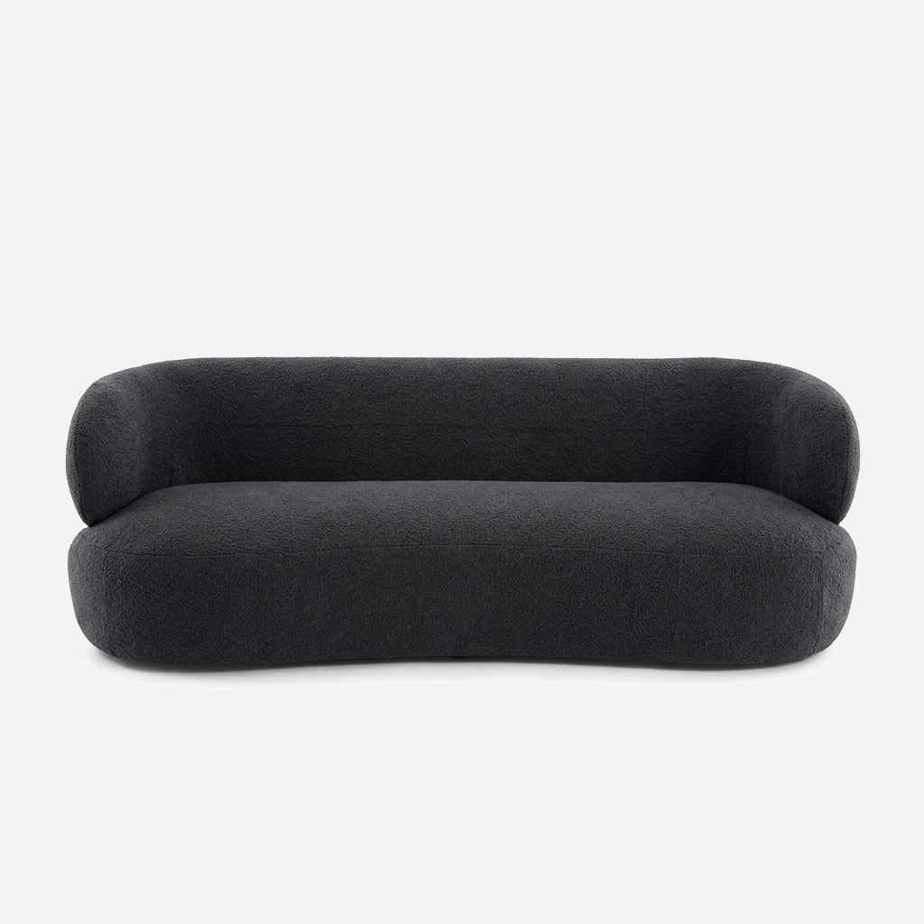 Noir Pebble Couch